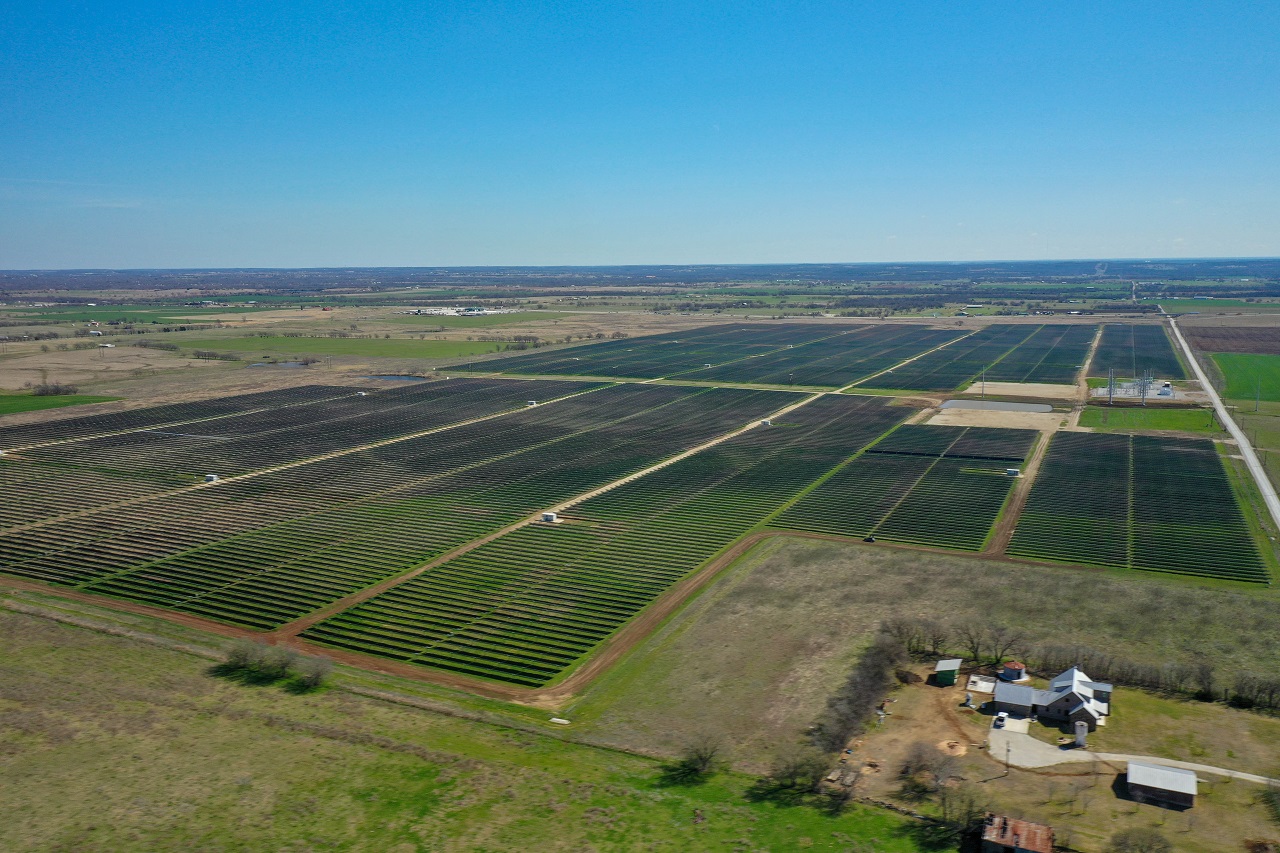 Gainesville Texas landowners aerial shot