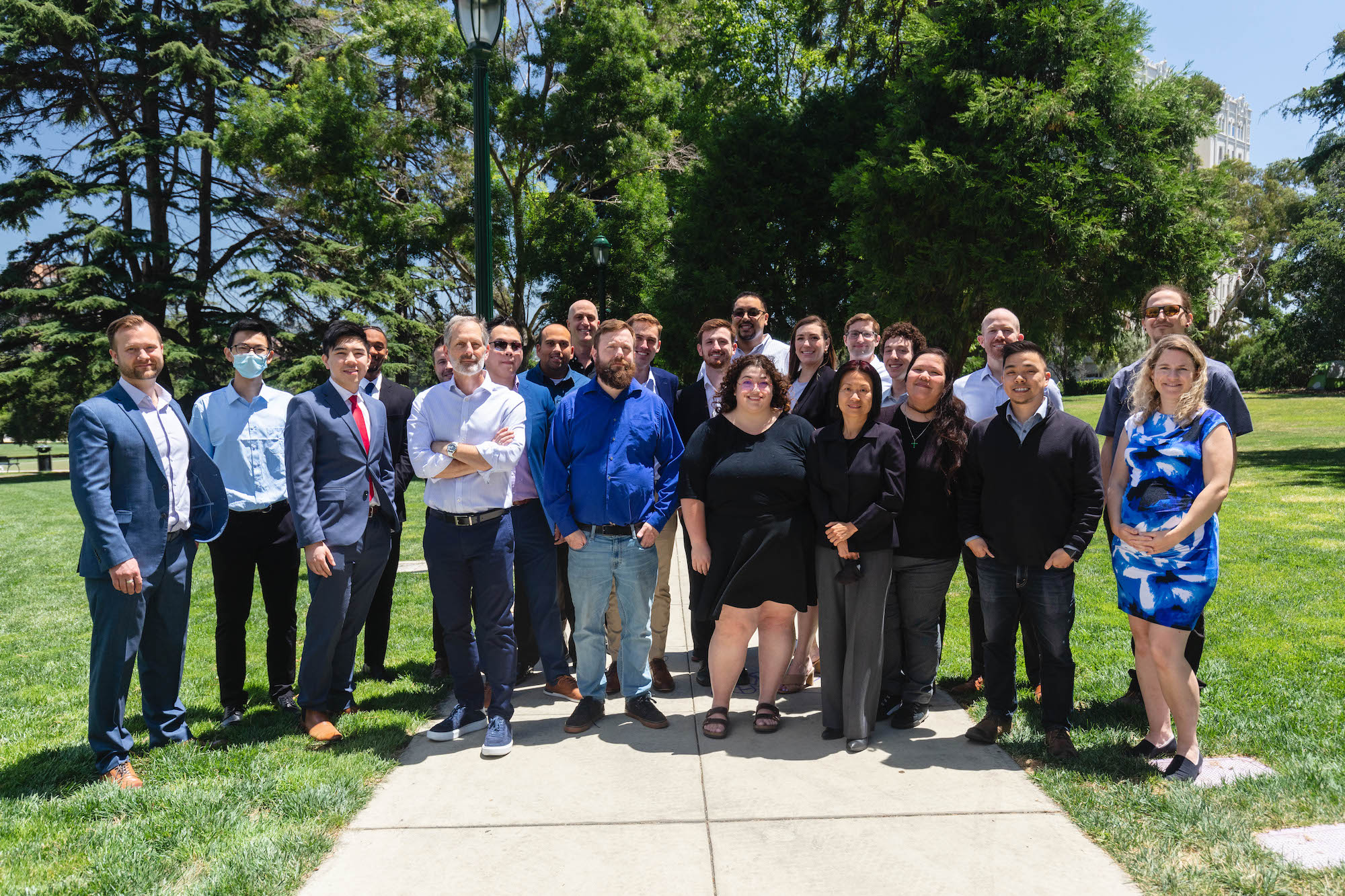 Adapture Renewables team shot outside