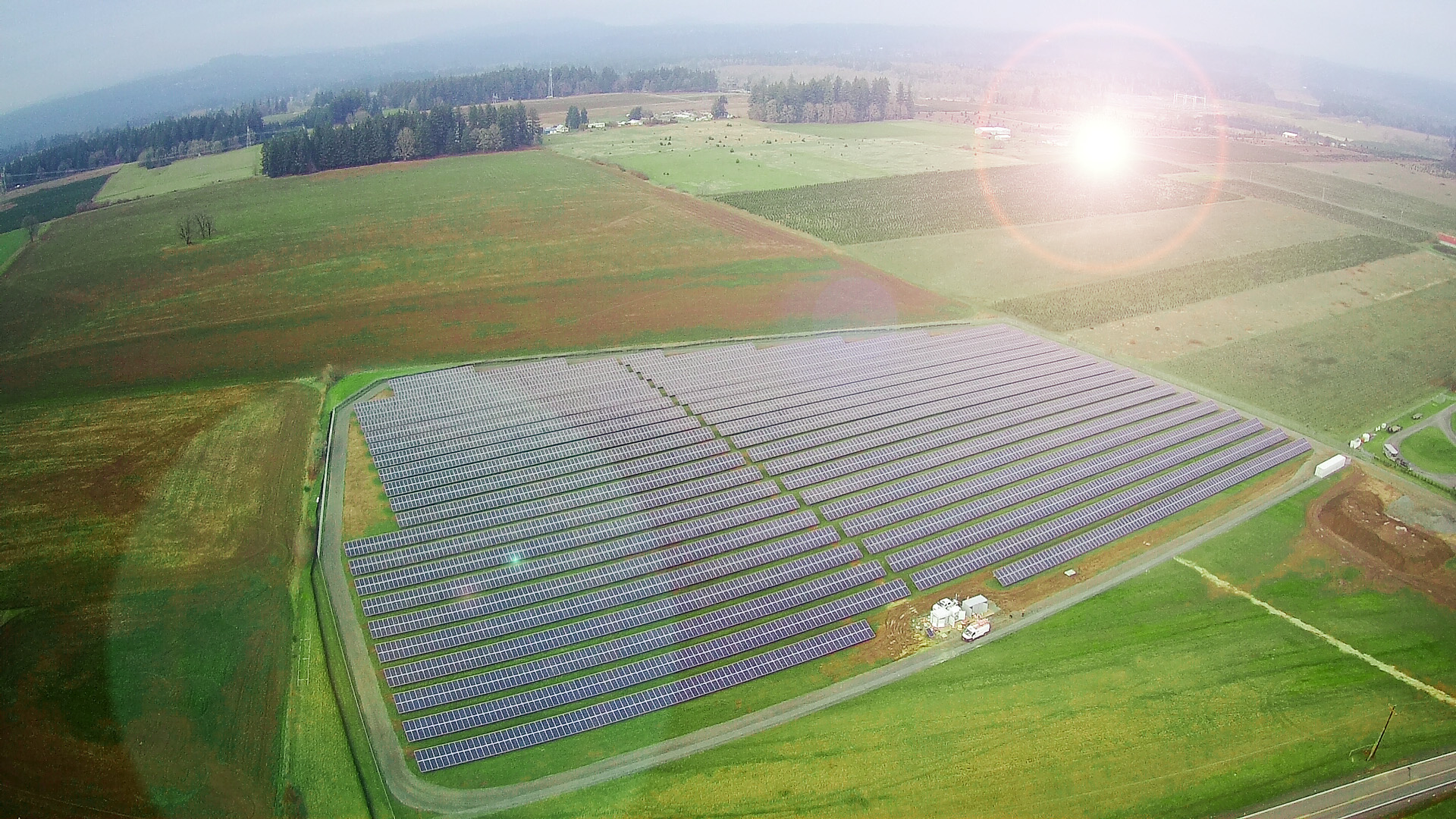 Western Oregon Portfolio Aerial Shot